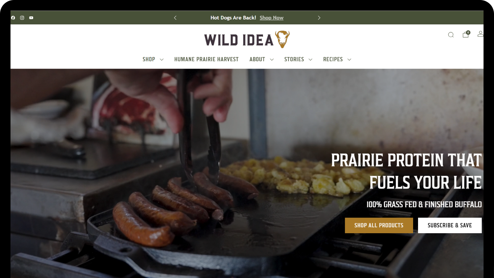 Client 4 Shopify store