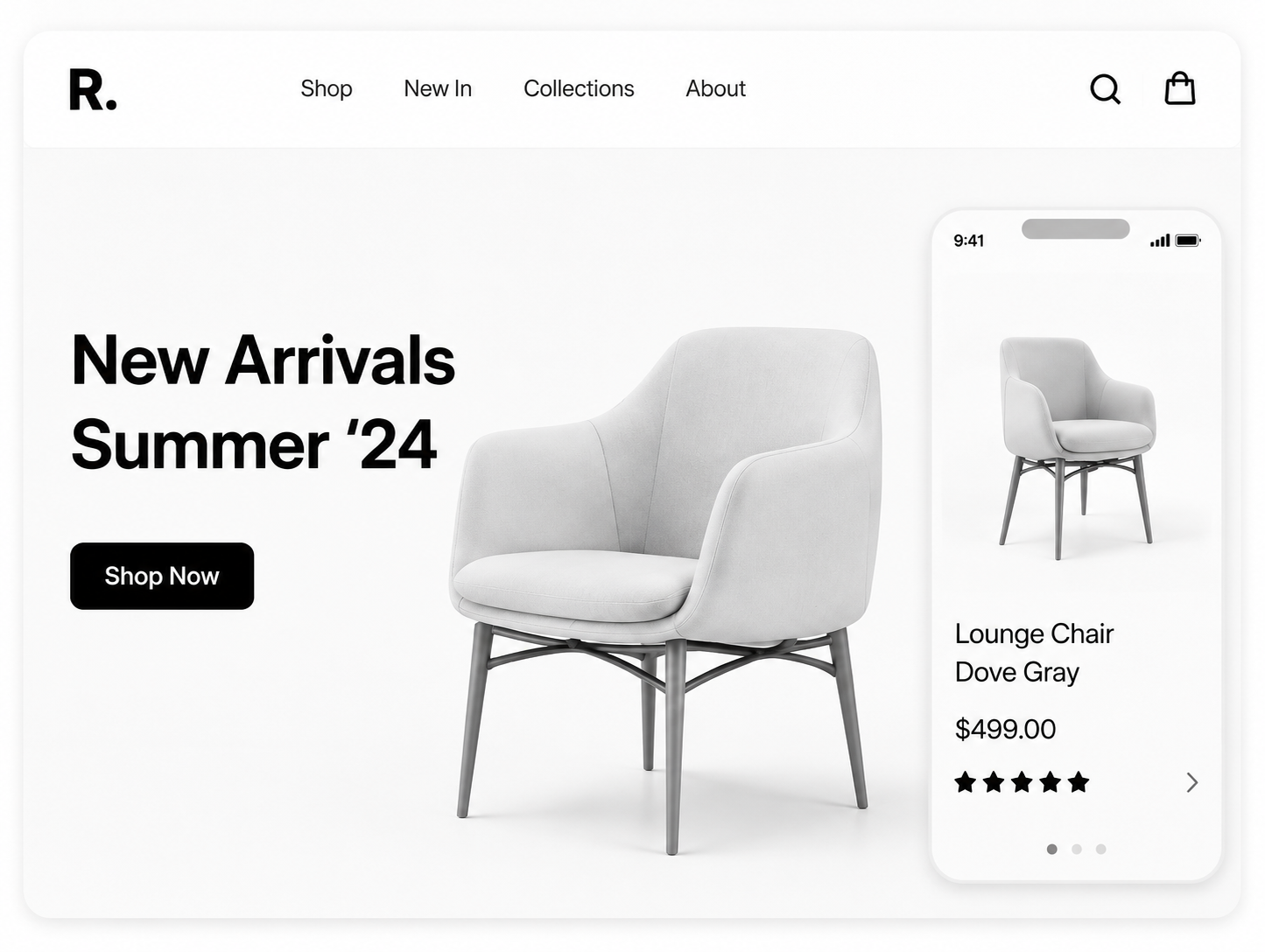 Headless commerce storefront preview