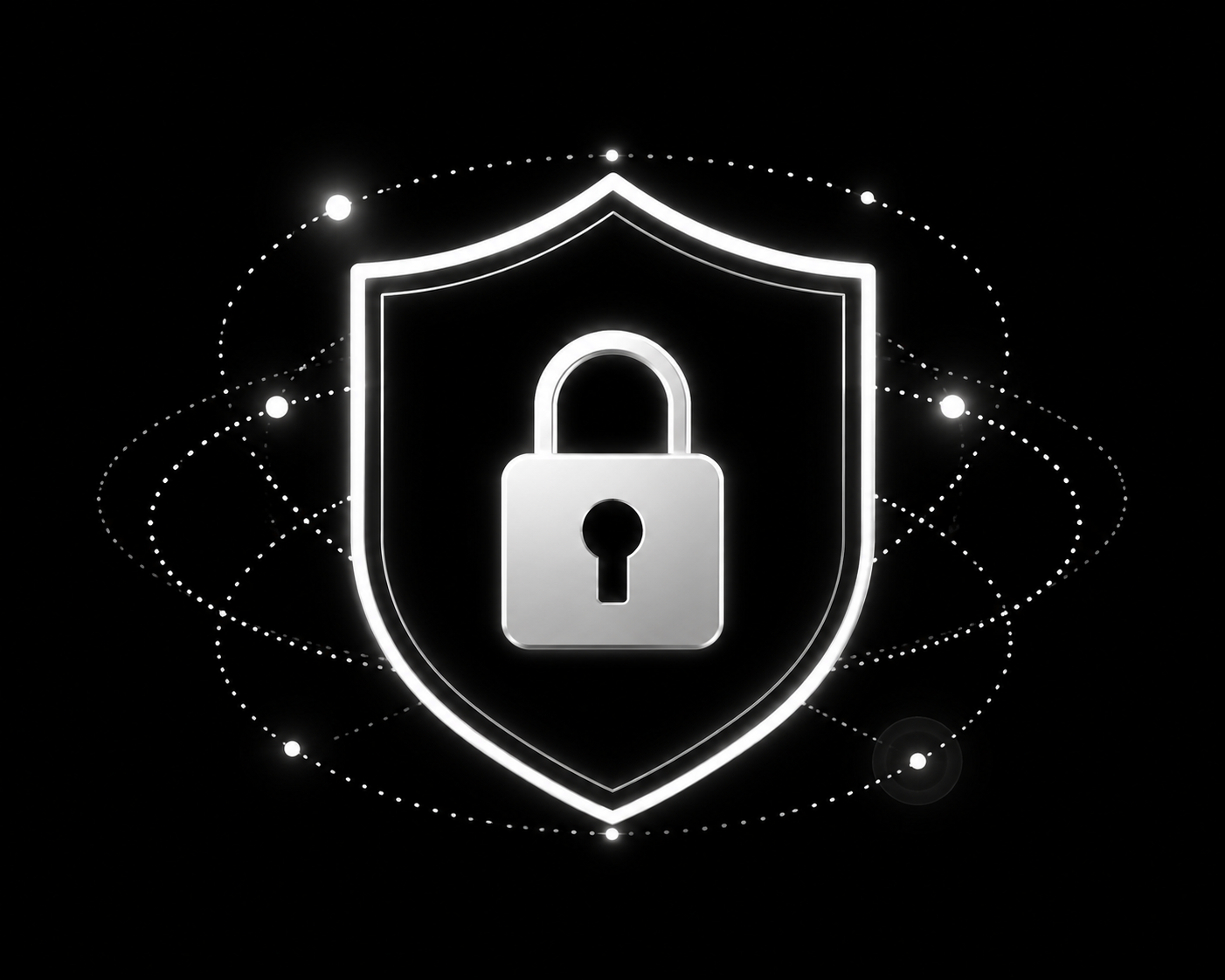 Security shield illustration